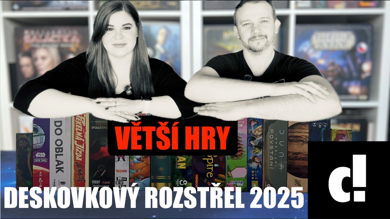 DESKOVKY! | Deskovkový rozstřel 2025 vol. 2 | TOP větší deskovky za minulý rok