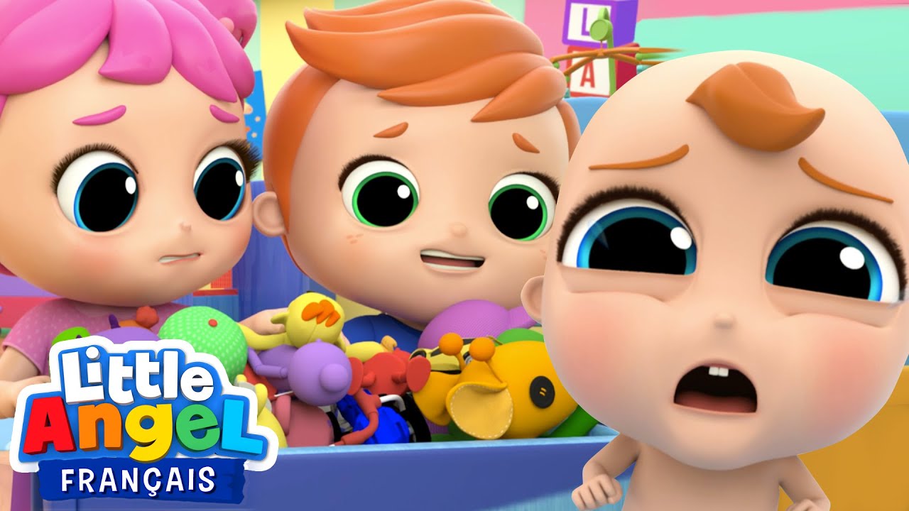 Ne pleure pas B&eacute;b&eacute; Louis! Comptine pour B&eacute;b&eacute; | Little Angel Fran&ccedil;ais