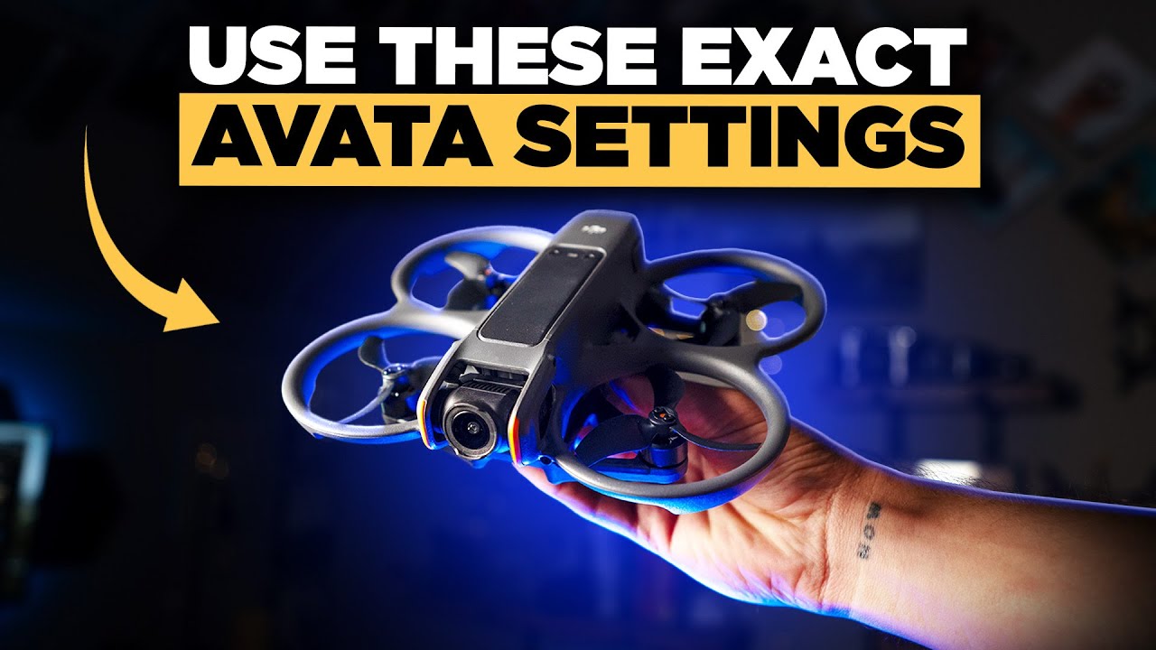 DJI Avata 2: ЛУЧШИЕ НАСТРОЙКИ ВИДЕОСЪЕМКИ + Руководство по настройке для начинающих