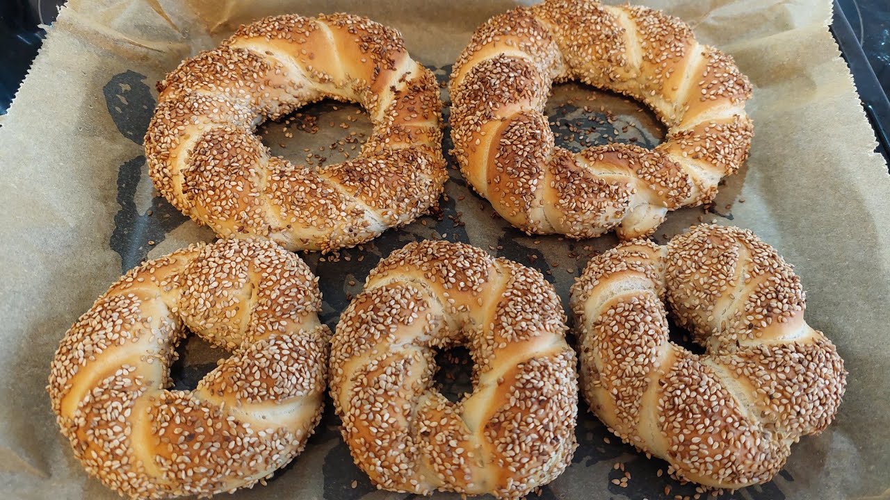 Пост! Турецкие крендельки с кунжутом! Симит! Турецкие крендельки с кунжутом!