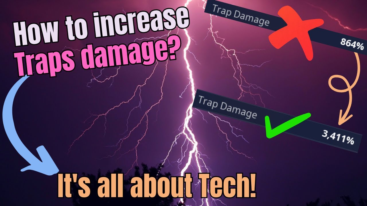 Fortnite STW - How to increase traps damage🤔up to 3000% 👀