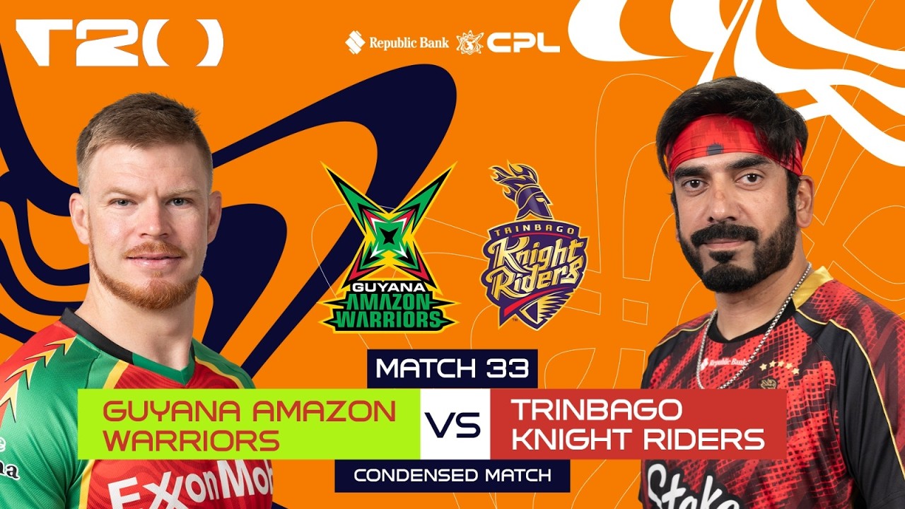 Condensed Match | Guyana Amazon Warriors vs Trinbago Knight Riders | CPL 2026