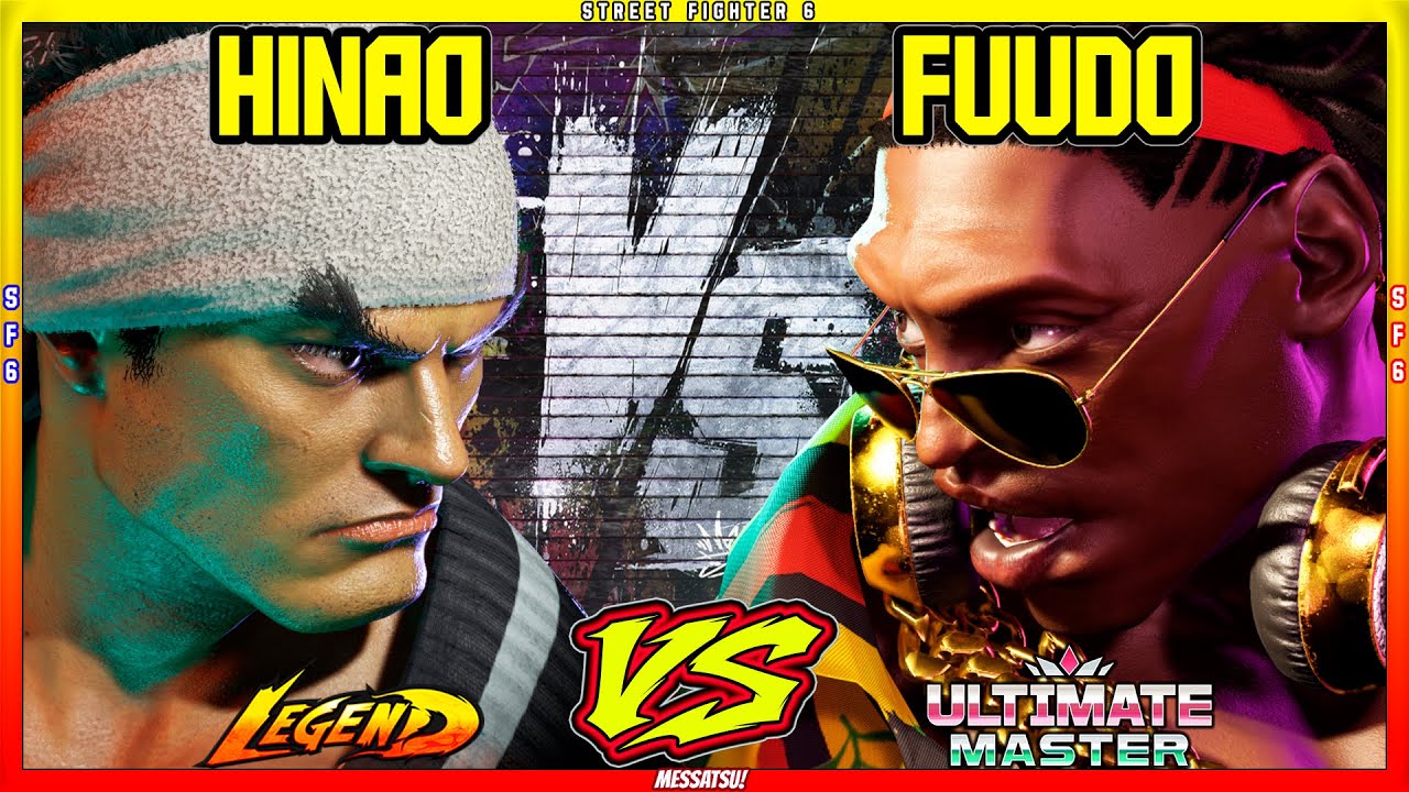 SF6 Hinao (Ryu) VS Fuudo (Dee Jay)💥Messatsu💥