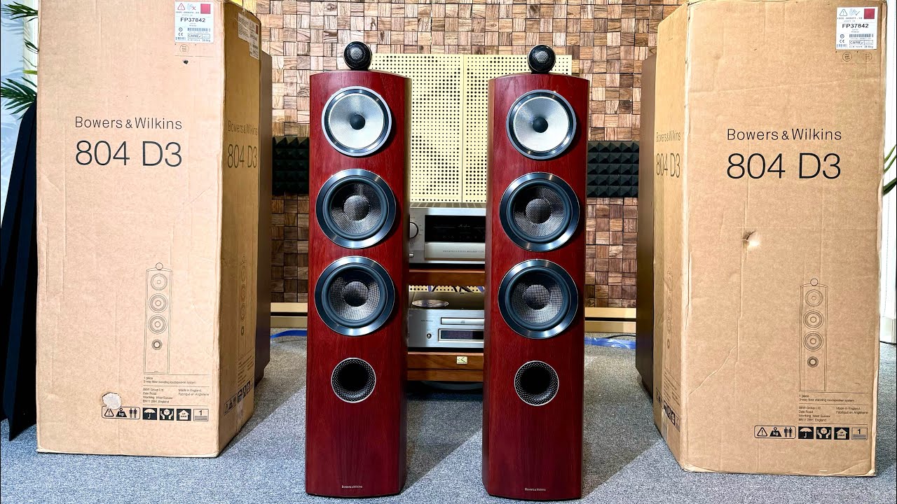 Hàng siêu hót cập bến : Loa Bowers & Wilkins 804D3 Full thùng hộp phụ kiện , như mới, Giá tốt