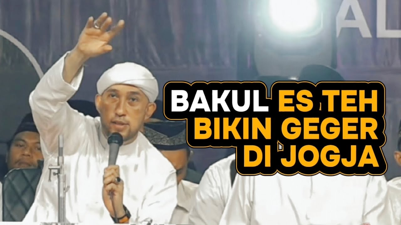 BAKUL ES TEH BIKIN GEGER ACARA AZZAHIR DI JOGJA #azzahir #esteh #viral  