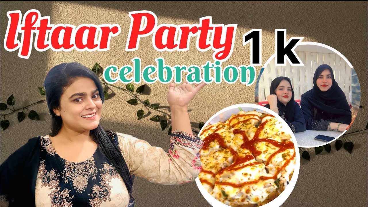 Hum gye bhabhi ke ghar iftaar dawat par 😗|Aur humne kara 1k celebration 🎉|ANAM ANSARI|🥰#youtube 