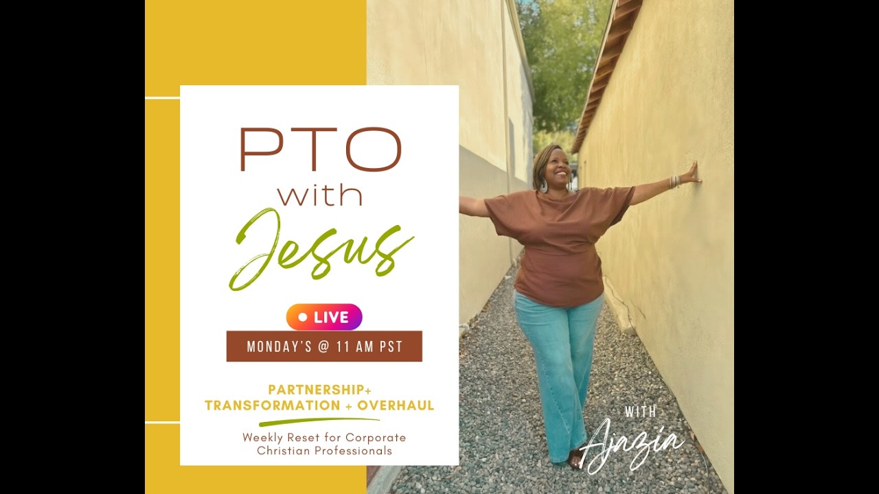 Monday PTO with Jesus...You have everything you need