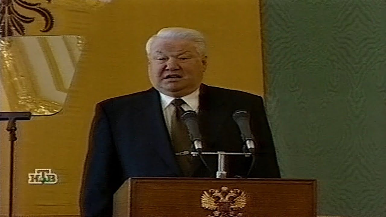Russian News Archive 2 - ВРЕМЯ и Новости канал ОРТ, НТВ, РТР 1999 год Фрагмент Ч.2