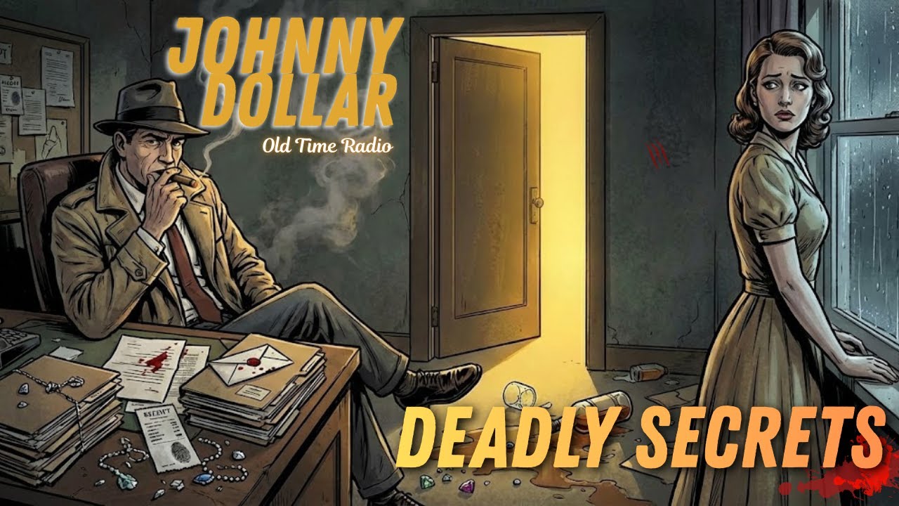 Yours Truly, Johnny Dollar 👉 The Deadliest Heist: Stolen Jewels and Murder | Old Time Radio