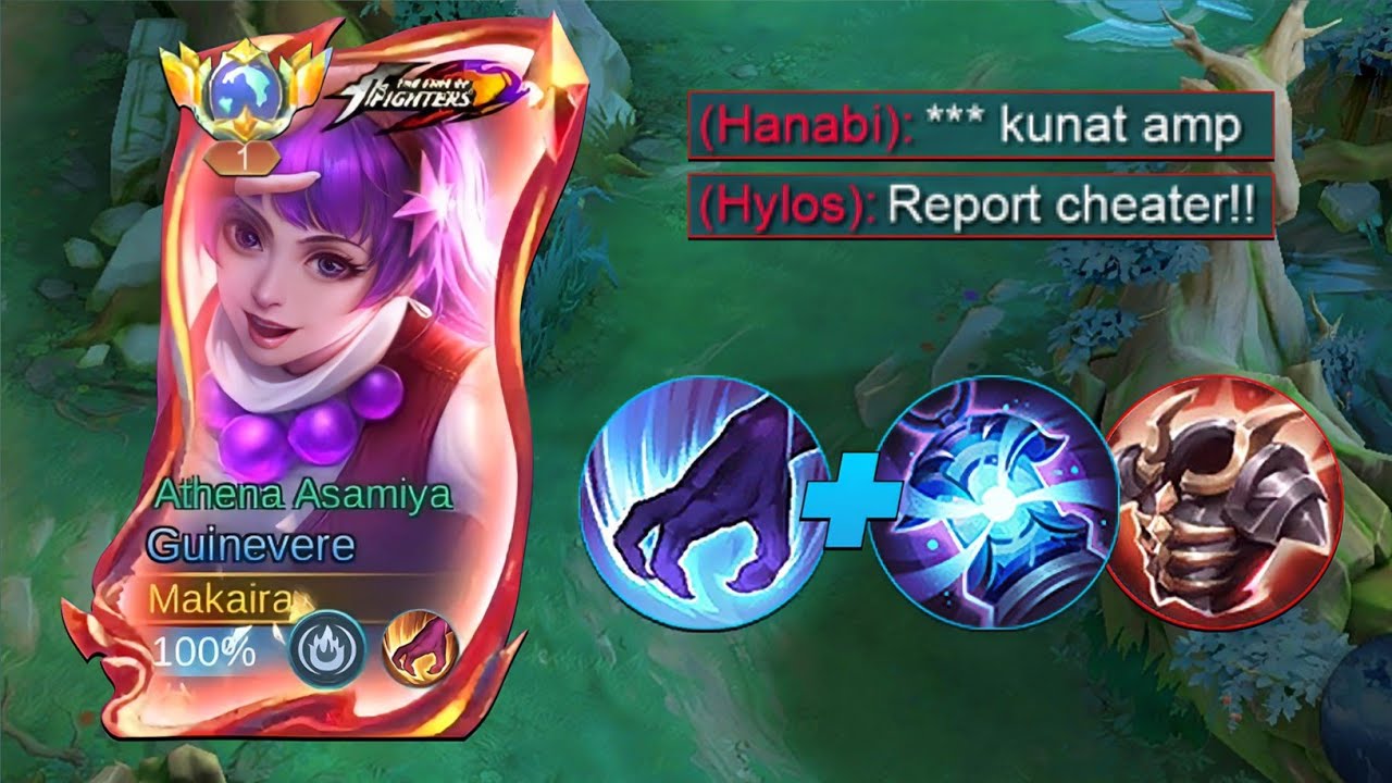 FINALLY!! JUNGLE GUINEVERE TANK BUILD IS BACK TO META!☠️ TOTALLY BROKENNN! - MLBB