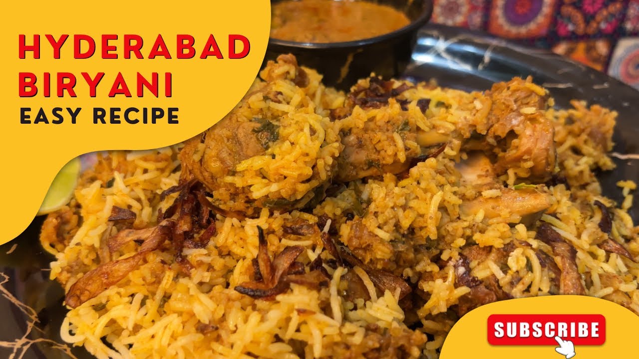Hyderabadi Dum Biryani Recipe 🥵 | Asli Nizami Style | Full Aroma 🔥