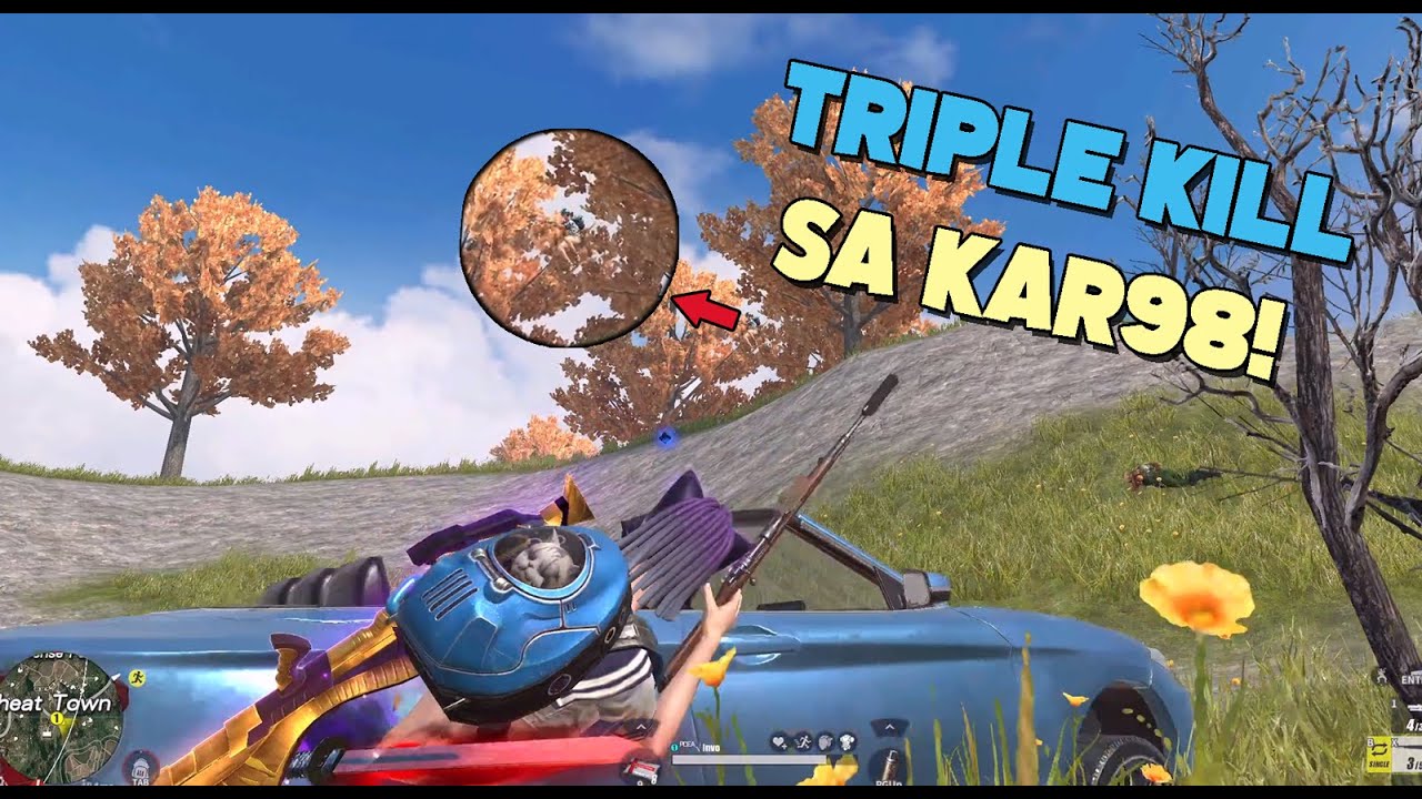 SOLO SQUAD: KILLING SQUADS WITH KAR98!(ROS GAMEPLAY)