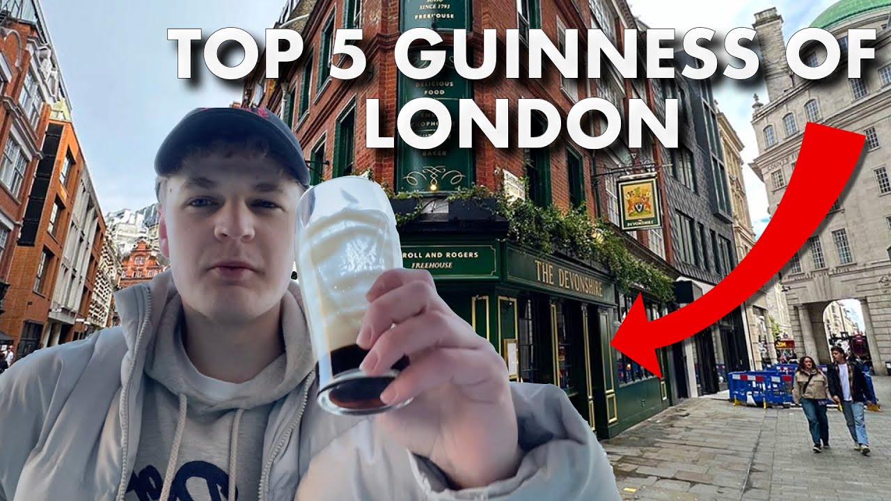 TOP 5 PINTS OF GUINNESS IN LONDON