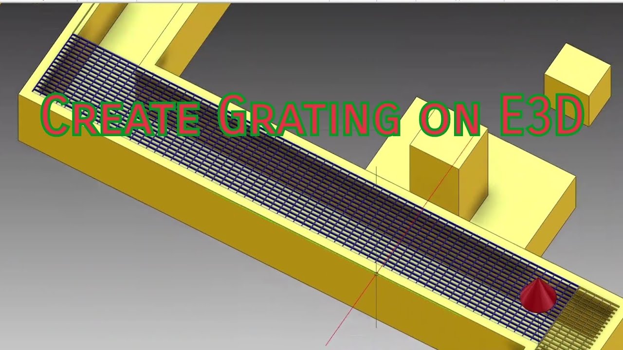 Create grating on e3d by my tool