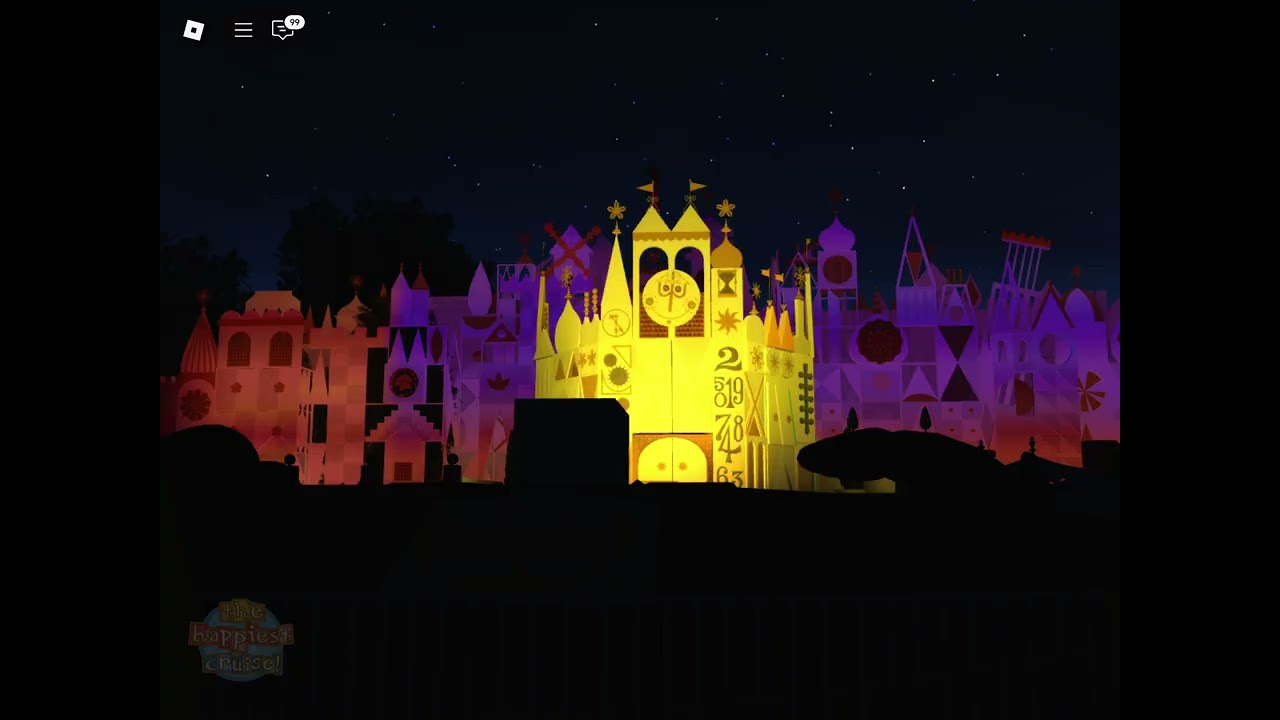 Disneyland forever it’s a small world showcase while closed ￼