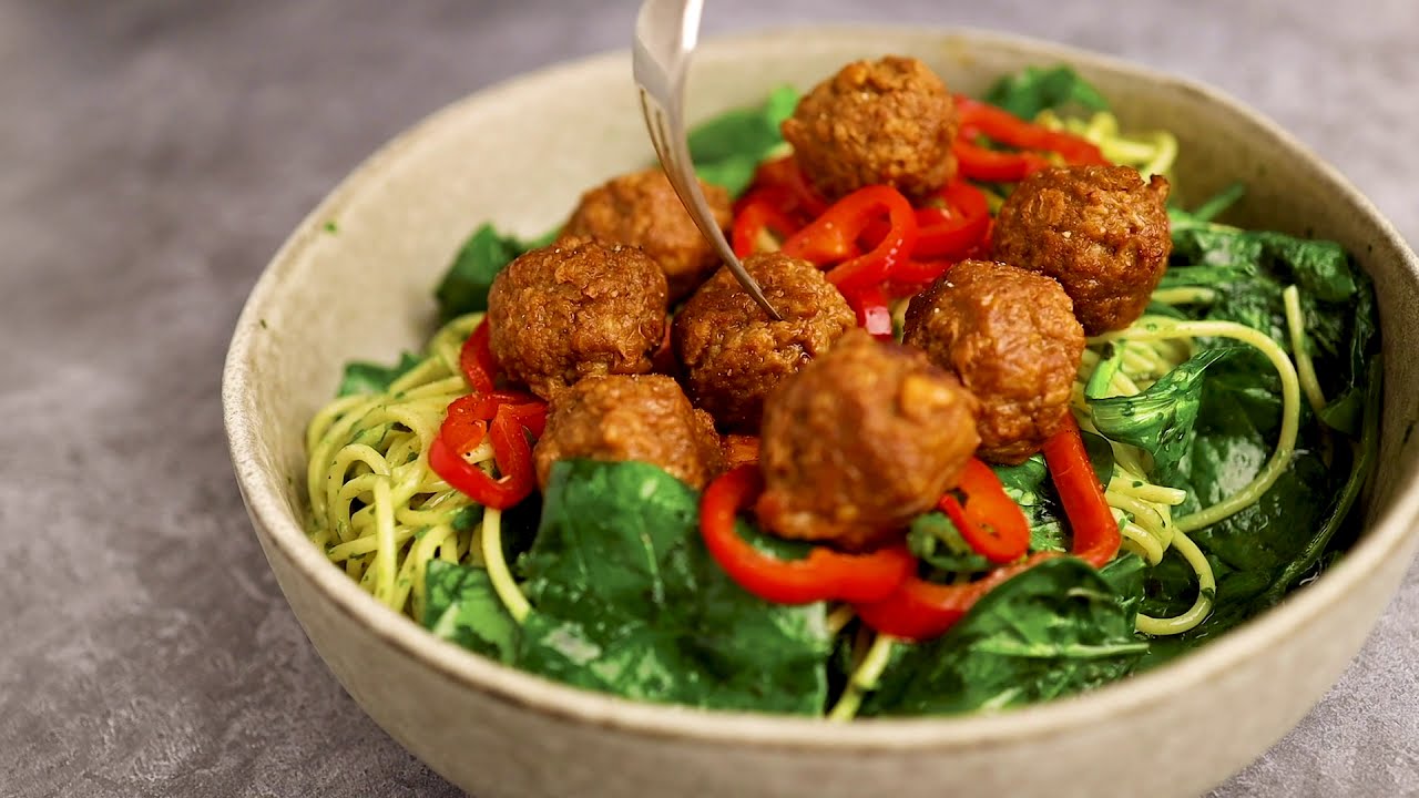 Vivera UK - Recipe Plant balls with pasta (2 pers.)