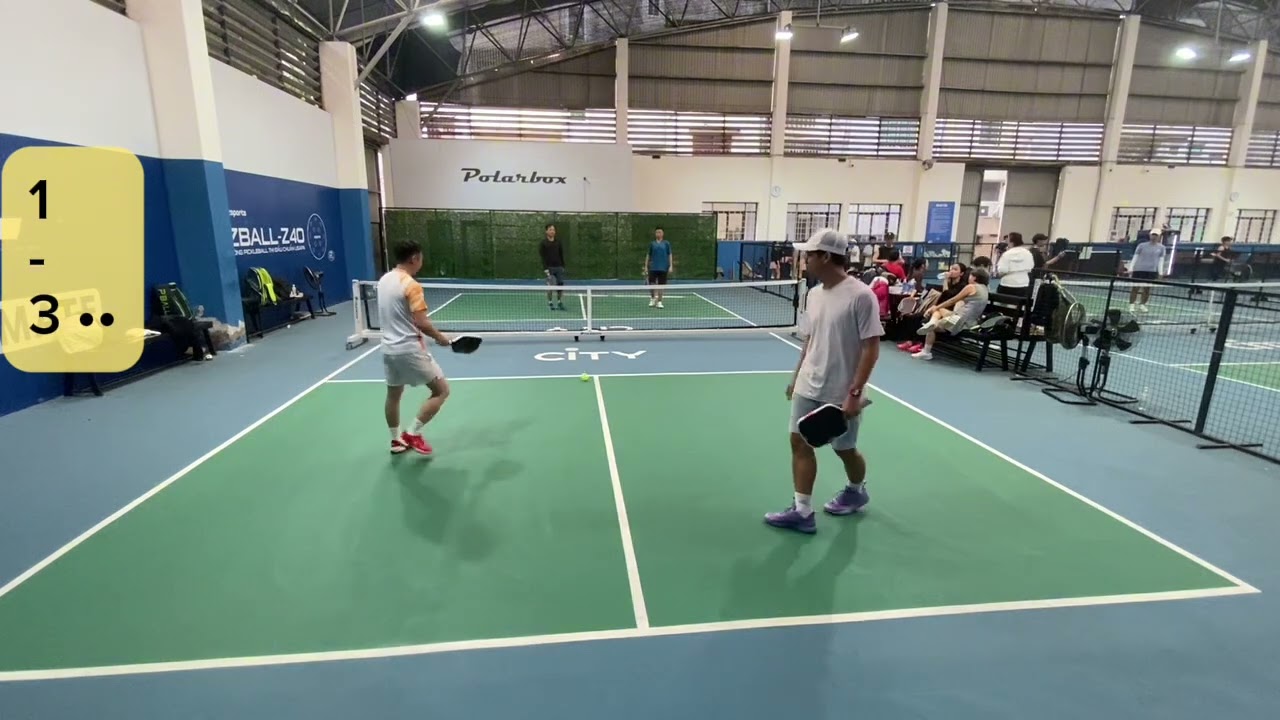 [Giao lưu Pickleball] Dương Lê-Quân Cây vs Quang Ai-Trung G9 lượt về