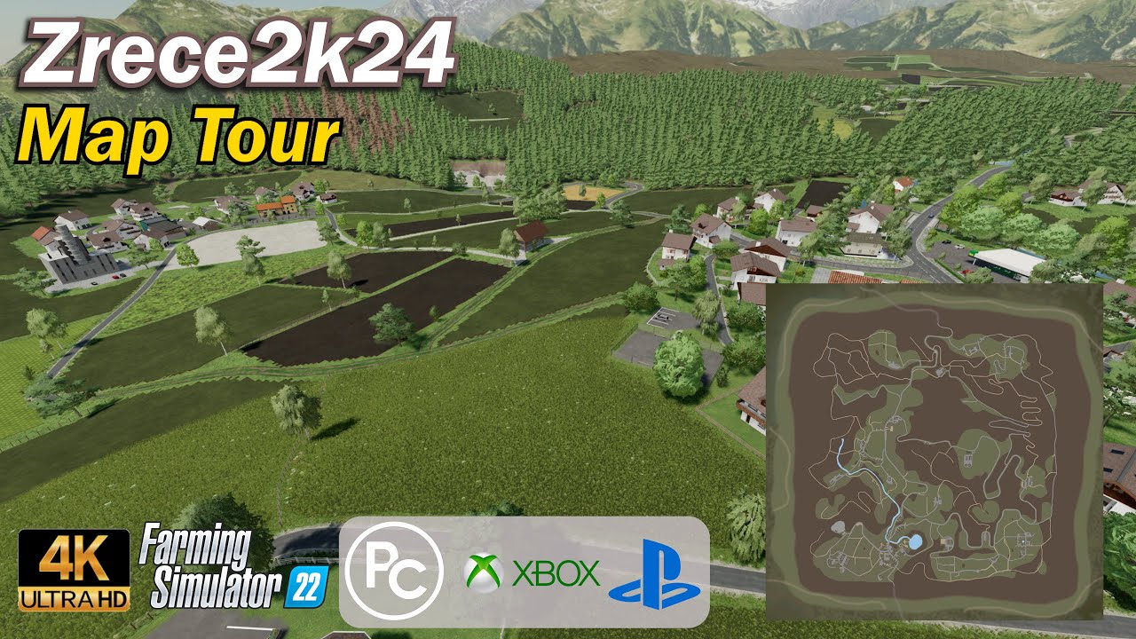 Zrece2k24 | Map Tour | Farming Simulator 22