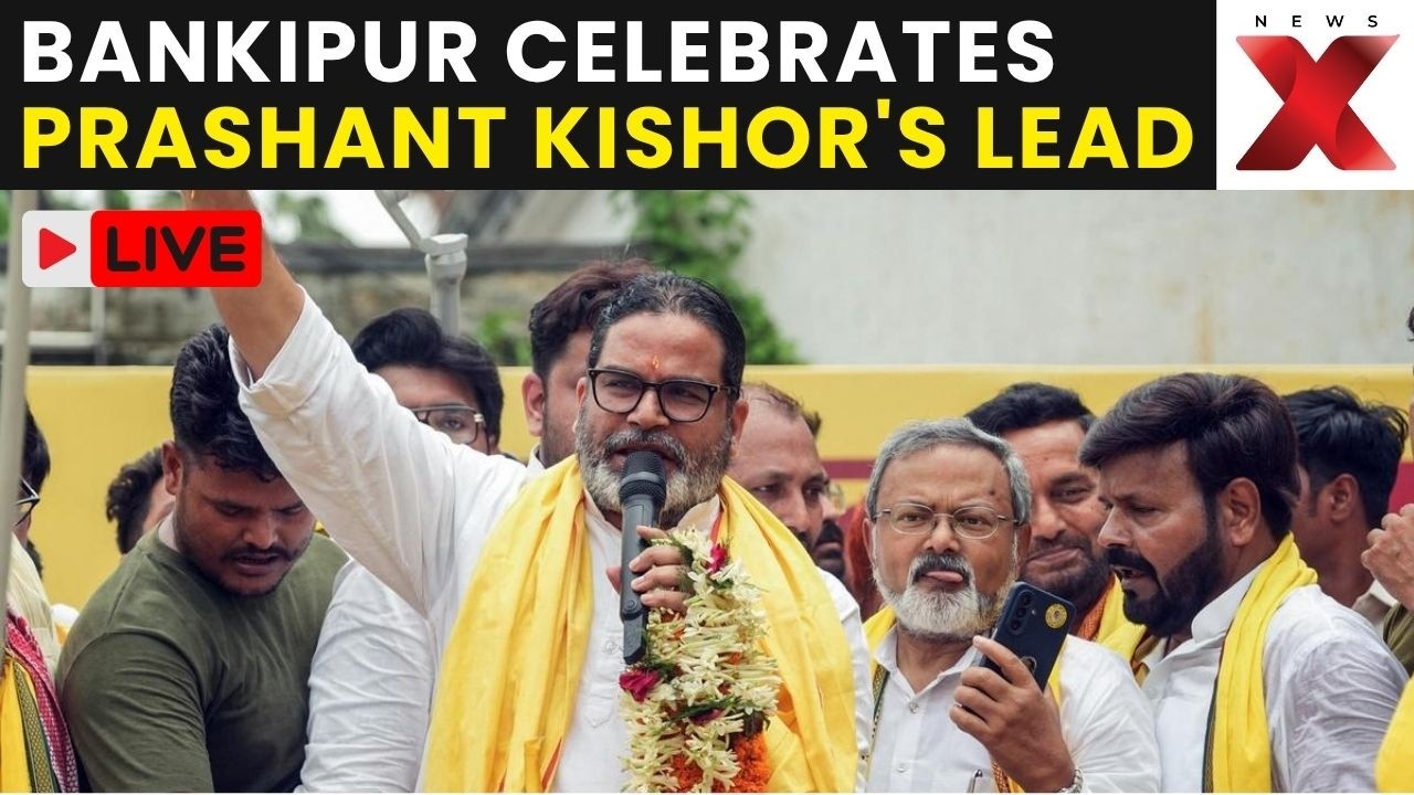 BANKIPUR BYPOLL RESULTS LIVE: Jan Suraaj Workers Celebrate As Prashant Kishor Wins Bankipur Bypoll