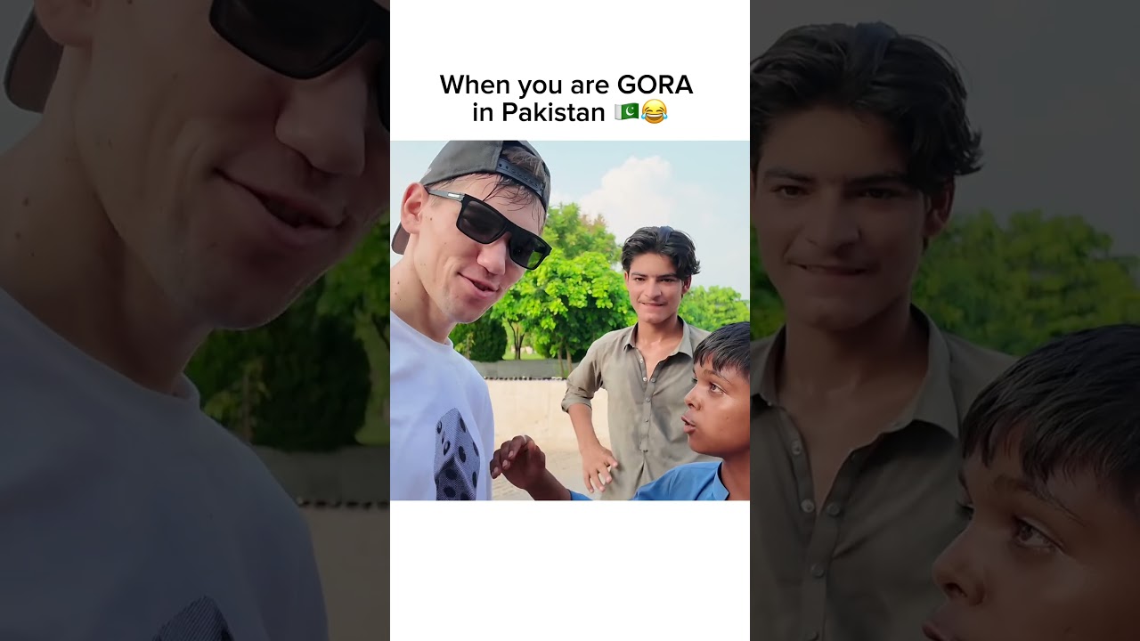 Когда ты иностранец в Пакистане 🇵🇰 😂..#пакистан