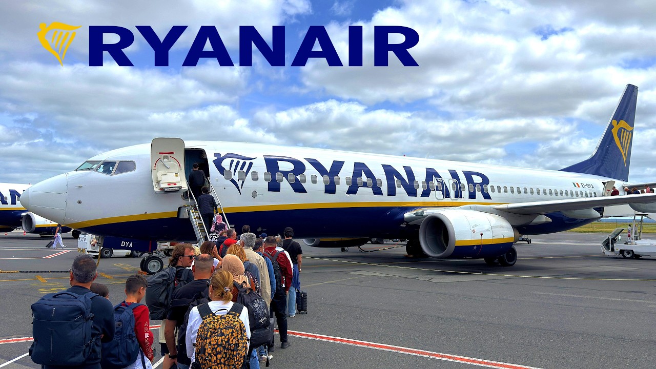 🇫🇷 Paris - Catania 🇮🇹  Ryanair Boeing 737  [FULL FLIGHT REPORT]  First time with Ryanair ! (Sicily)