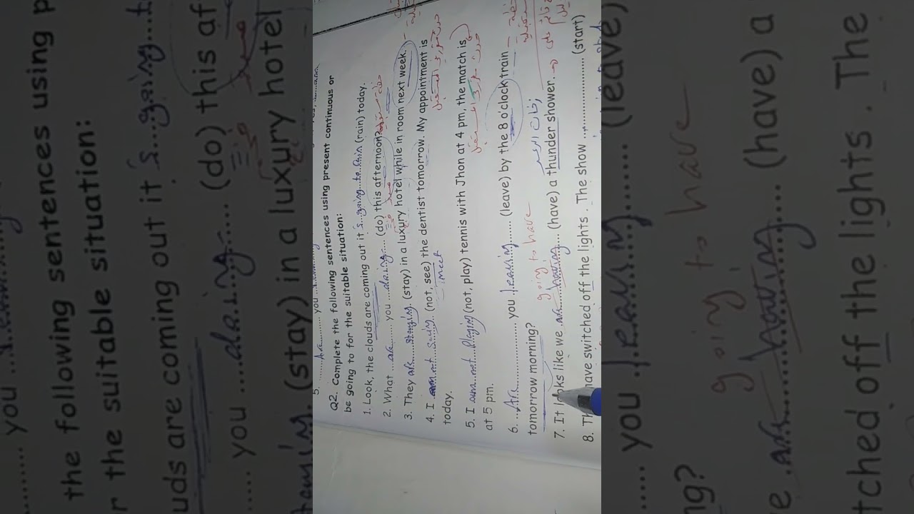 Future tense - be going to +will - الصف التاسع الفصل الثاني - part 2