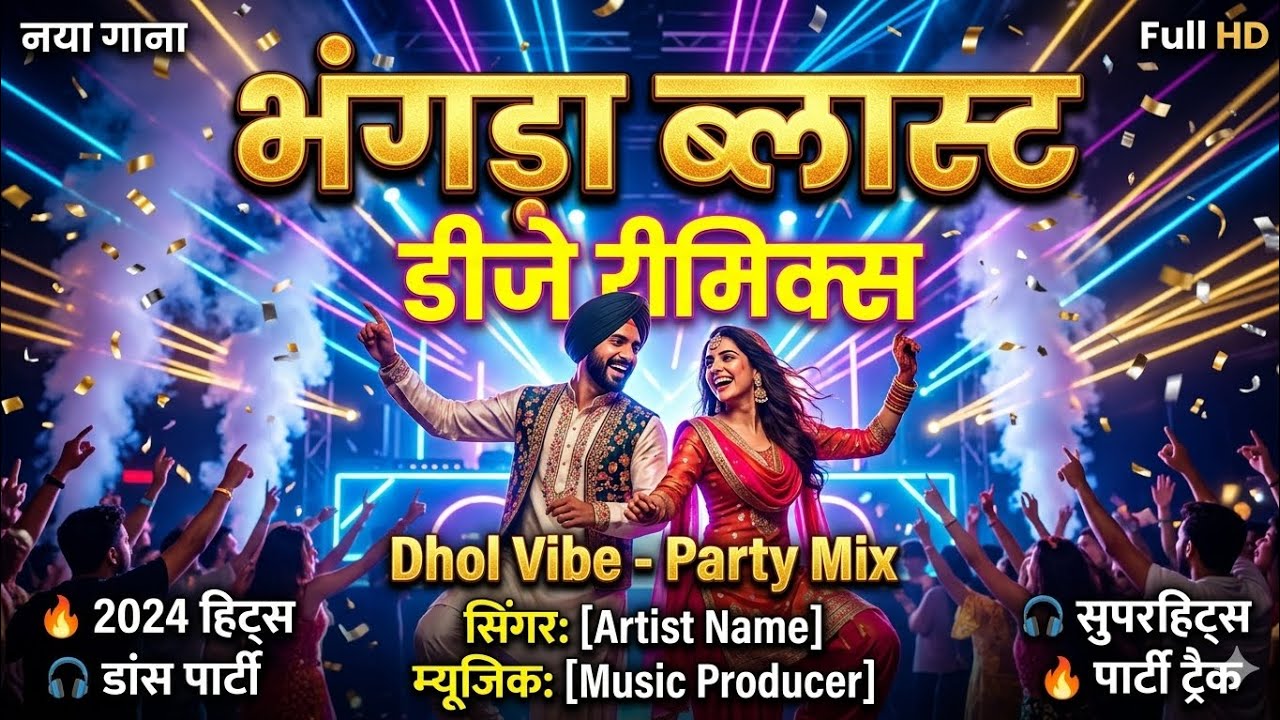 🔥 Bhangra Blast (DJ Remix) - High Energy Punjabi Pop Mix | Daler Mehndi Style Party Track 2026