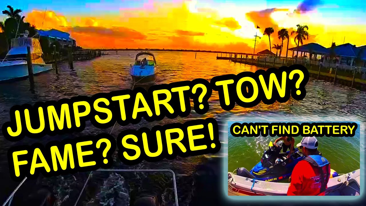 The Jetski Lived, The Tow Was Scenic, and Apparently I’m Famous Now 😂 | Jump SeaDoo+Tow 28ft SeaRay
