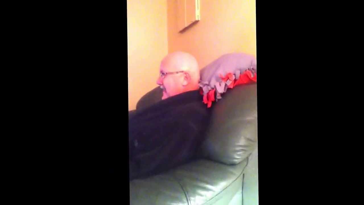 My weird dad having a laugh attack