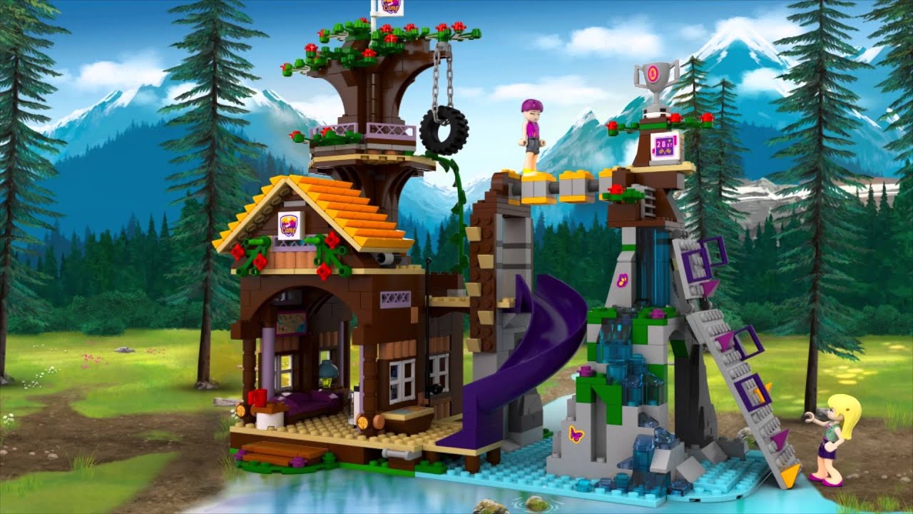 Adventure Camp: Tree House - LEGO Friends - 41122 - Product Animation