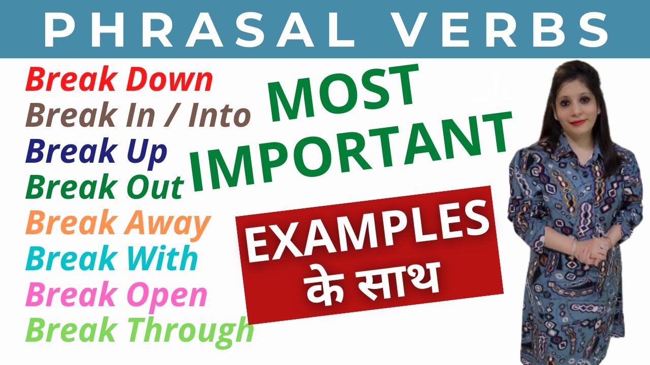 Phrasal Verbs in English Grammar (for Competitive Exams /  SSC CGL/ Bank PO Exams)