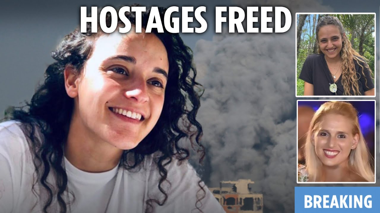 LIVE: Brit hostage Emily Damari & two other victims finally released by Hamas
