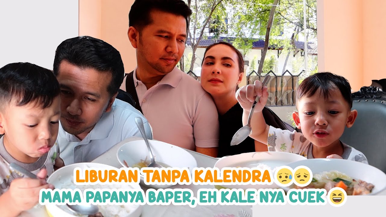 LIBURAN TANPA KALENDRA, MAMANYA BAPER 😢😔 EH ANAKNYA CUEK 😄😘 | Arumi Bachsin