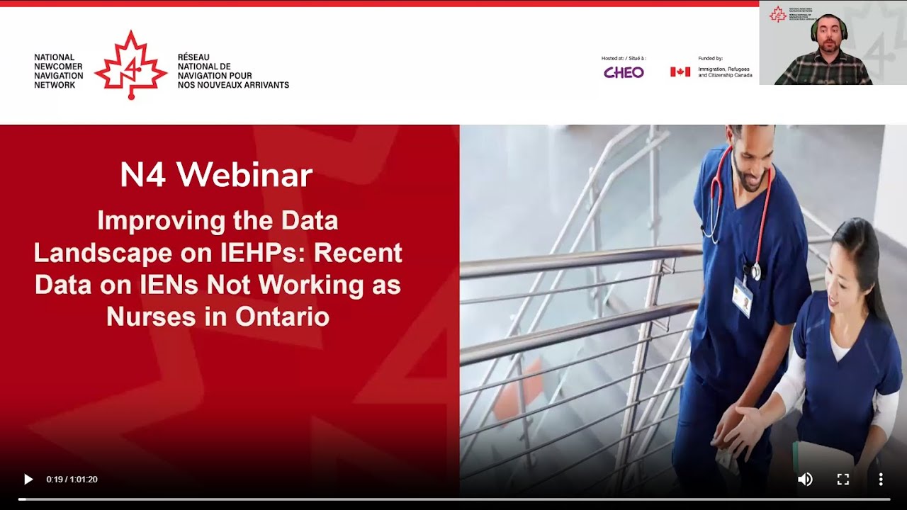 Improving the Data Landscape on IEHPs: Recent Data on IENs Not Working as Nurses in Ontario
