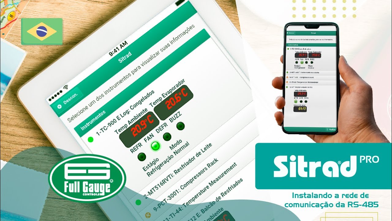 Sitrad Pro: instalando a rede de comunicação RS-485 - Português