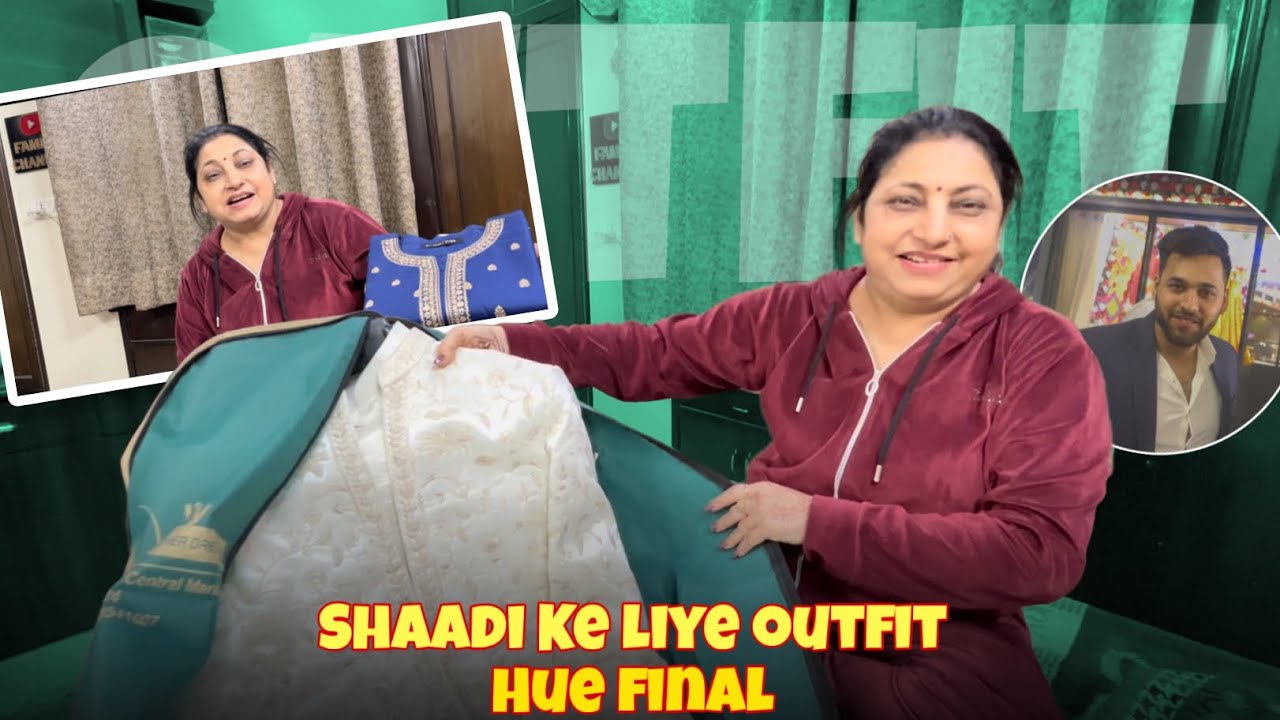 Shaadi Ke Liye Outfit Hue Final 😍