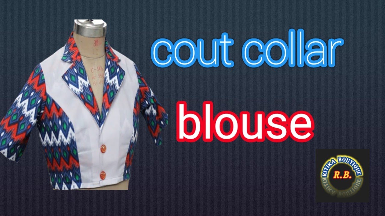 Cout collar  blouse #cout #collar#@ritika1704