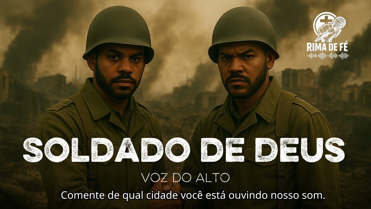 Hip hop rap Gospel | Banda Voz do Alto |  Soldado de Deus @rimadefe 