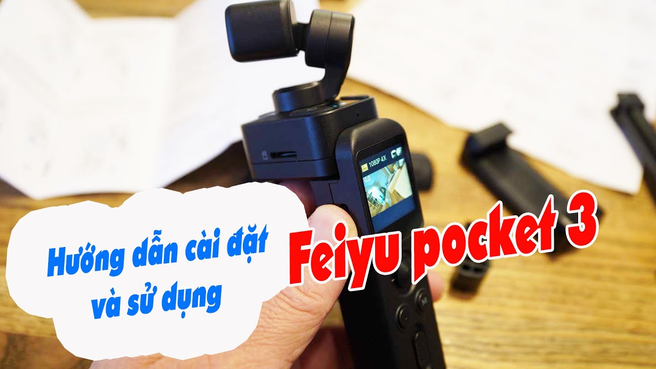 Các nút bấm, menu app và  Face Tracking trên gimbal camera Feiyu Pocket 3 - JOLAVN