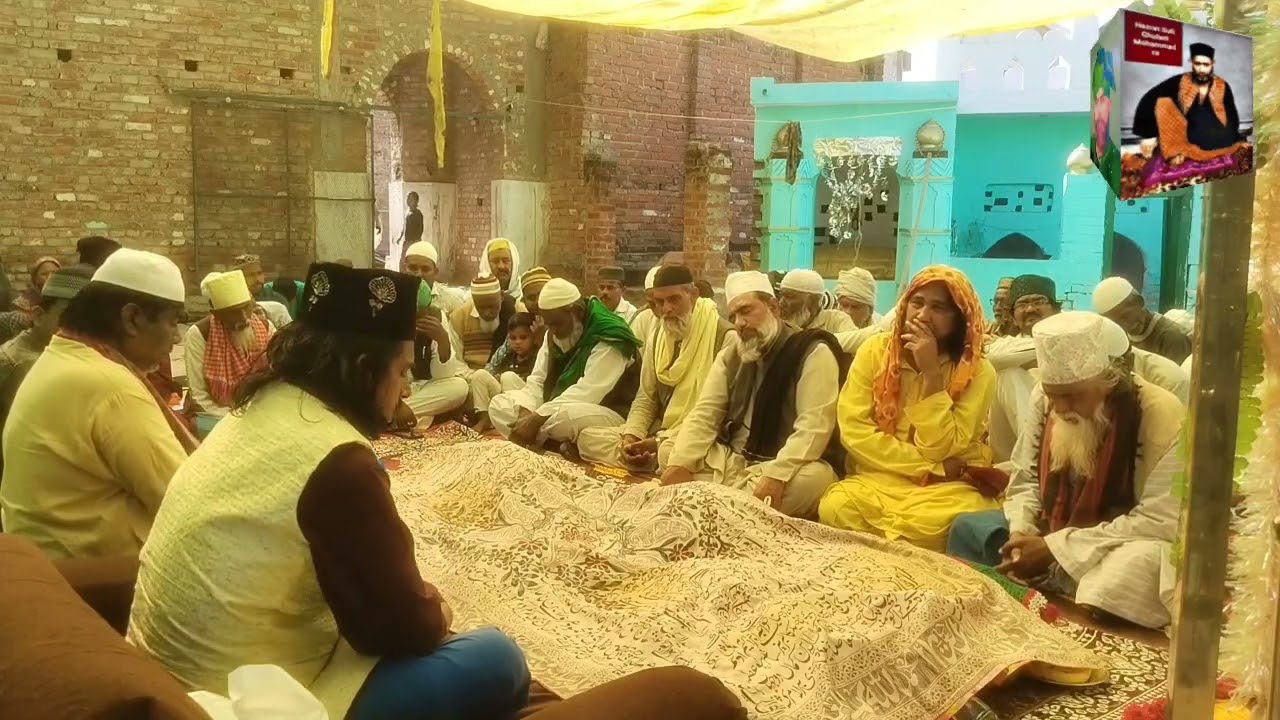Salana nazar fatiha Hazrat Sheikh Sufi Mohammad Nazar Chishti Nizami  Fatehpur kasba Hussain Ganj