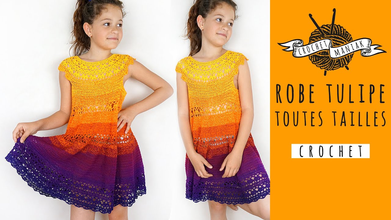 crochet robe princesse 