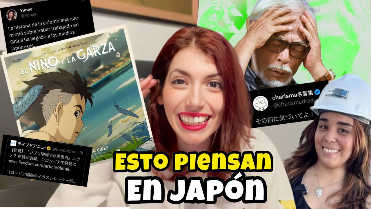 UNA COLOMBIANA FINGIÓ HABER TRABAJADO EN GHIBLI : ESTO PIENSAN EN JAPÓN // Yunae