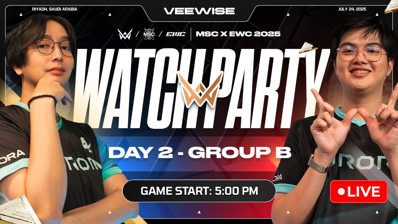 MSC GROUPSTAGE DAY 2 2025 - GROUP B