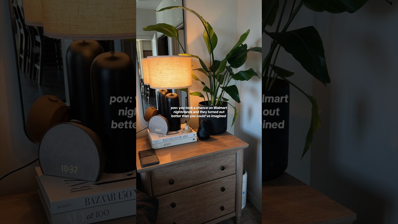 viral Walmart nightstands🤩