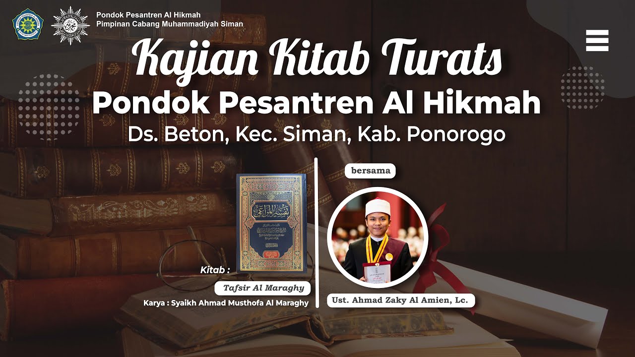 Kajian Kitab Tafsir Al Maraghy