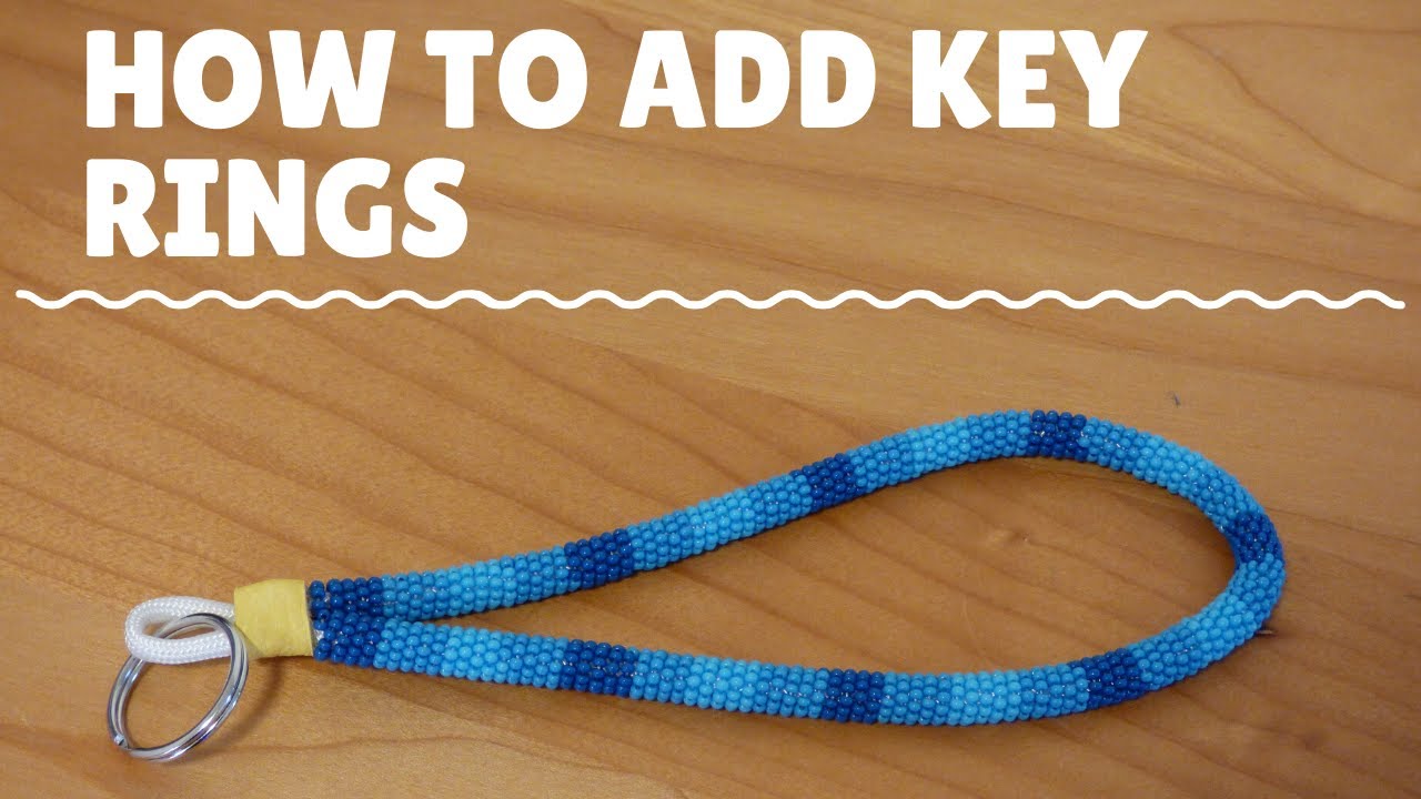 How To Add Key Rings To Lanyards & Keychains