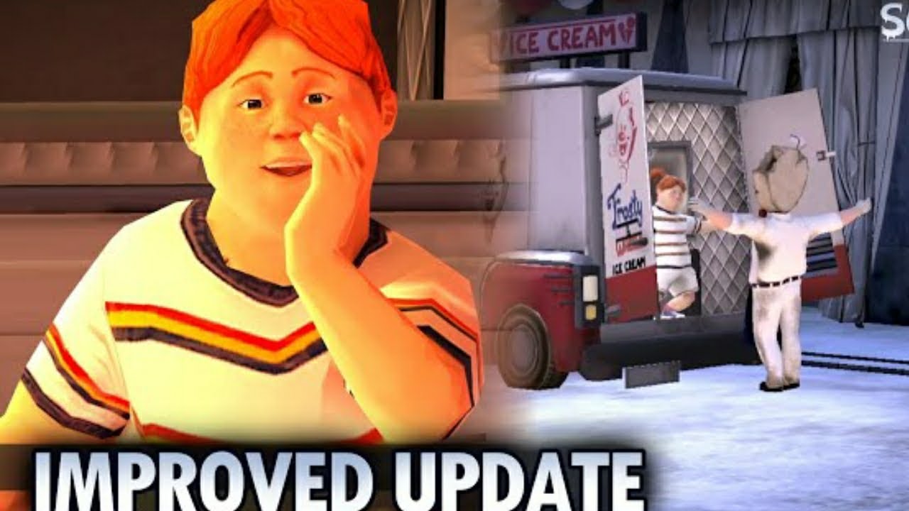 Полное прохождение улучшенного обновления мороженщика 2 | Ice Scream 2 improved update.