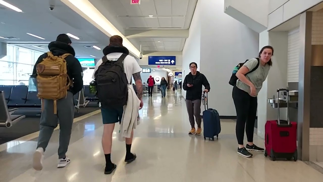 Walkthrough Tour [3/5]: Dallas Airport Terminal B (3/22/24)
