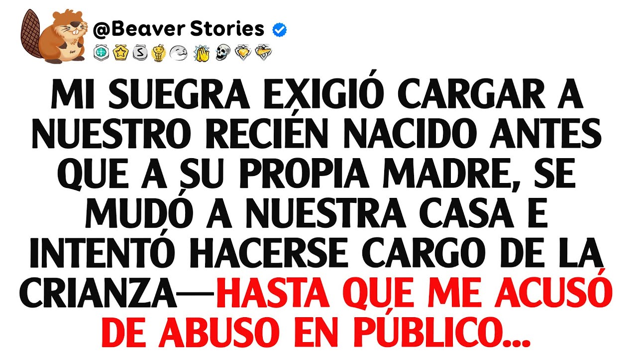 Cuando el doctor preguntó si podía cargar a mi recién nacida, mi suegra dijo: 'Déjame cargarla ...'.