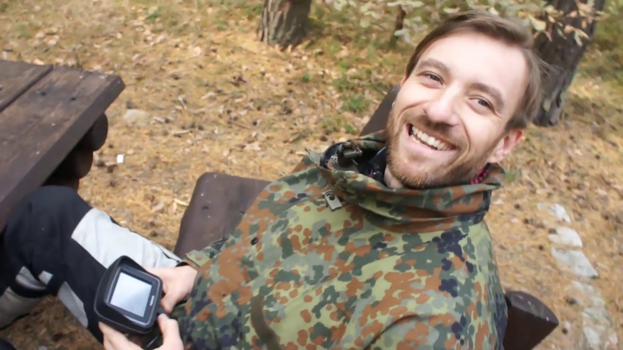 Wild Campen in Polen mit dem Motorrad